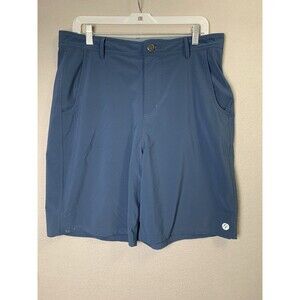Free Fly Shorts Mens Size 34 Blue Hybrid Performance Golf Fishing